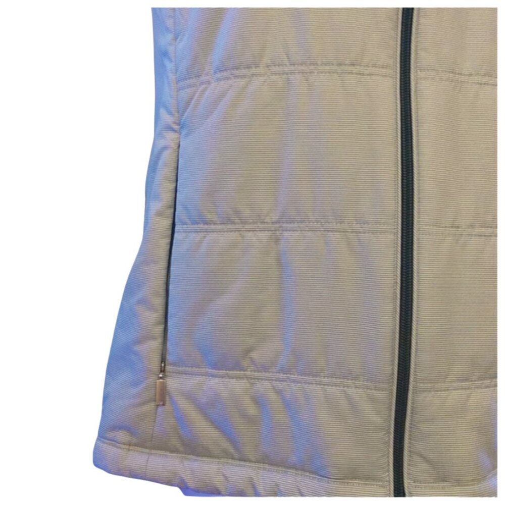 Cutter & Buck Womens Cora Quilted Sweater Jacket, Hunter Green - Picture 10 of 13